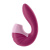 Satisfyer Supernova - Вибратор с вакуумно-волновым стимулятором клитора, 16.9х3.7 см (малиновый)